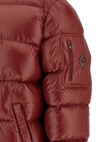 Herno Semi Gloss Quilted Down Jacket Red