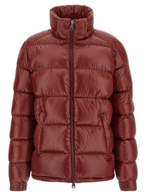 Herno Semi Gloss Quilted Down Jacket Red