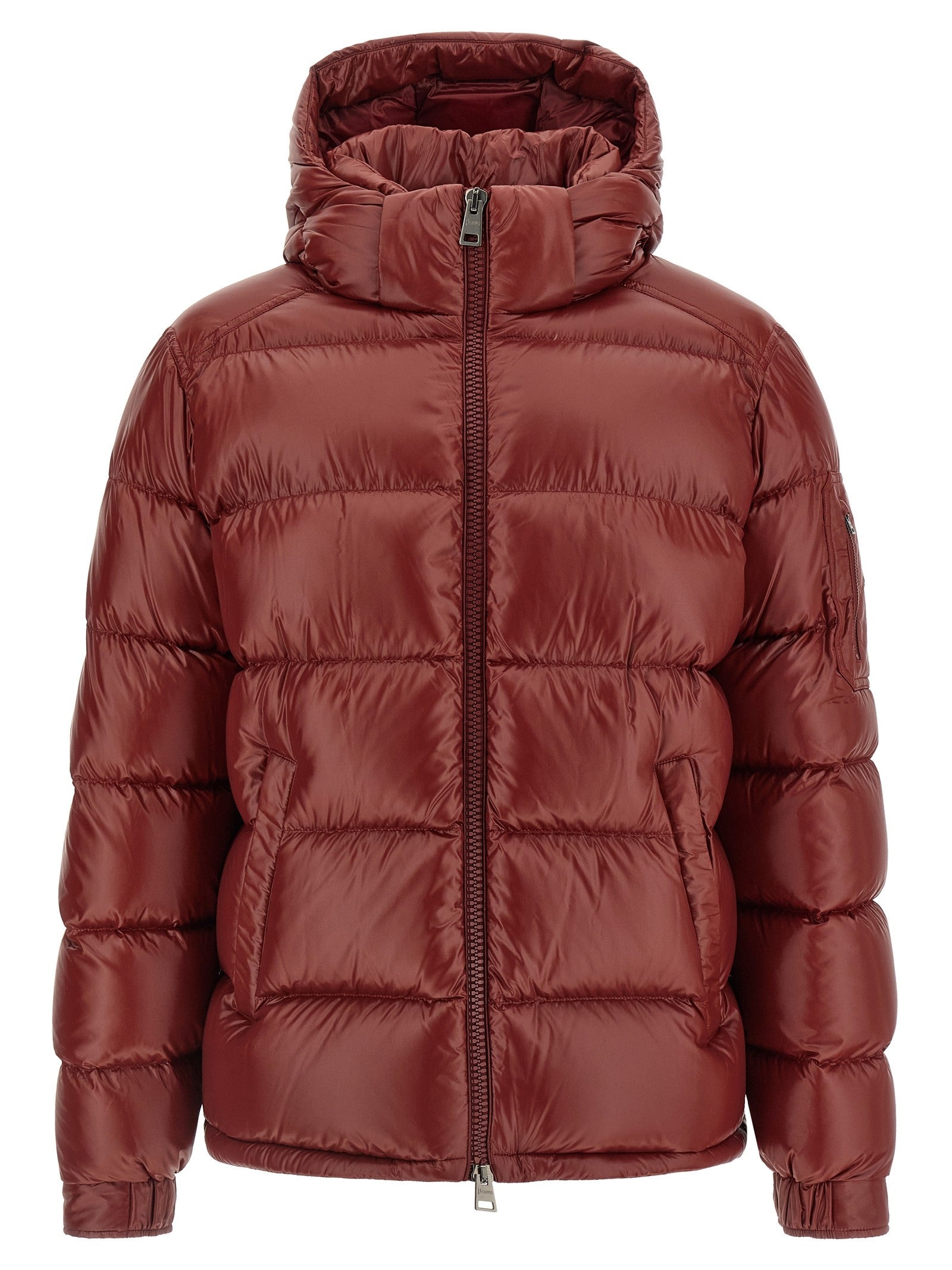 Herno Semi Gloss Quilted Down Jacket Red