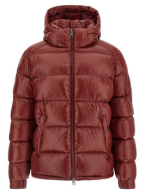 Herno Semi Gloss Quilted Down Jacket Red