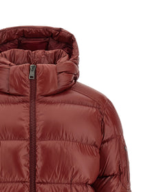 Herno Semi Gloss Quilted Down Jacket Red