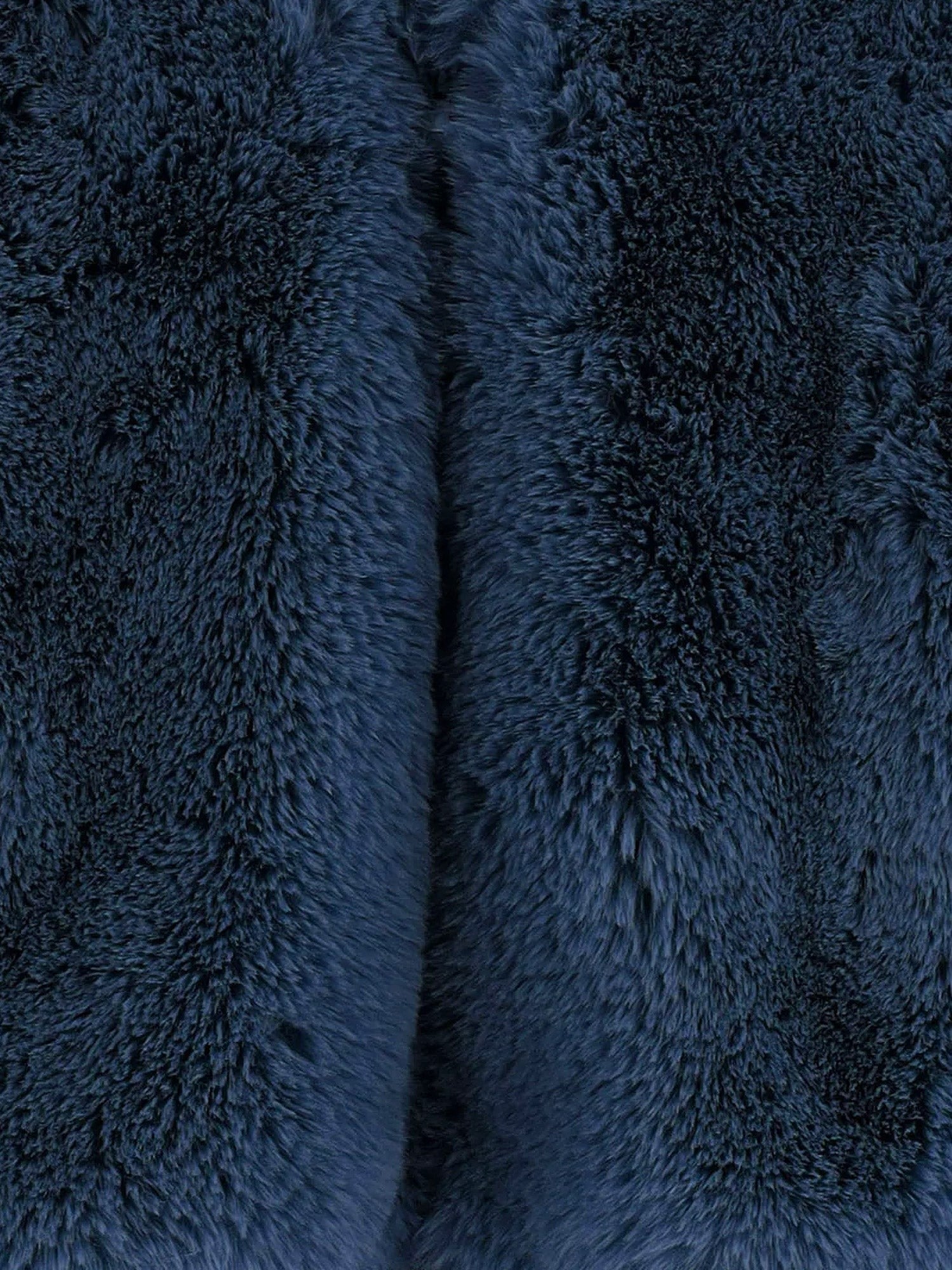 The Frankie Shop Women's Senna Faux Fur Jacket Blue