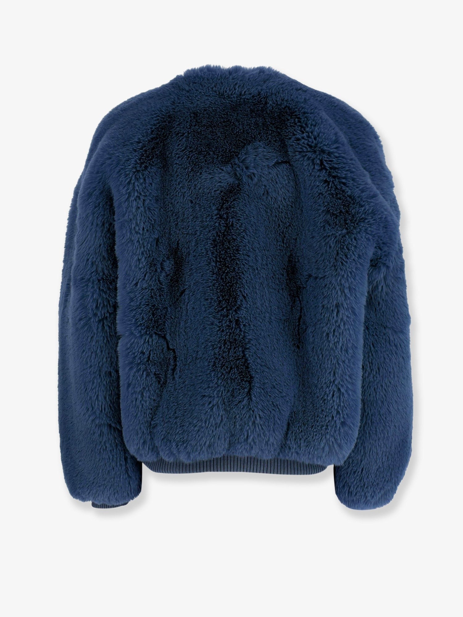 The Frankie Shop Women's Senna Faux Fur Jacket Blue