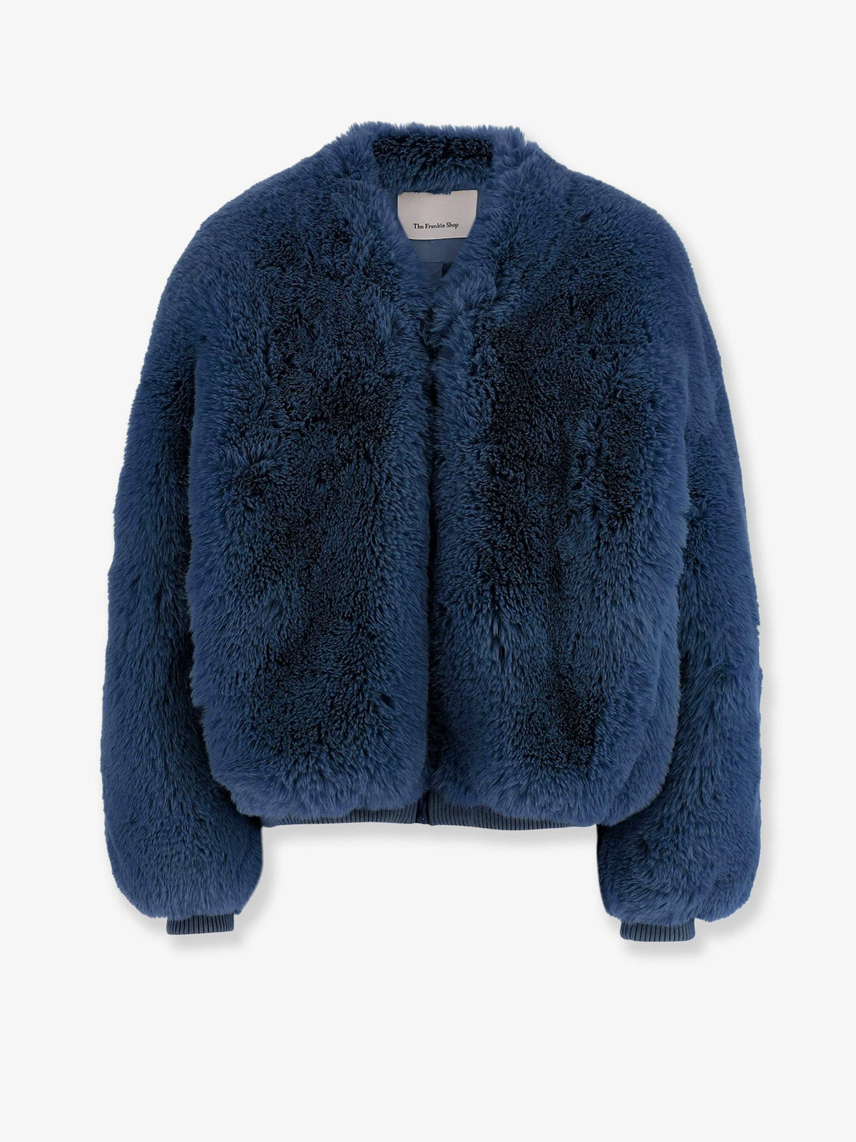The Frankie Shop Women's Senna Faux Fur Jacket Blue