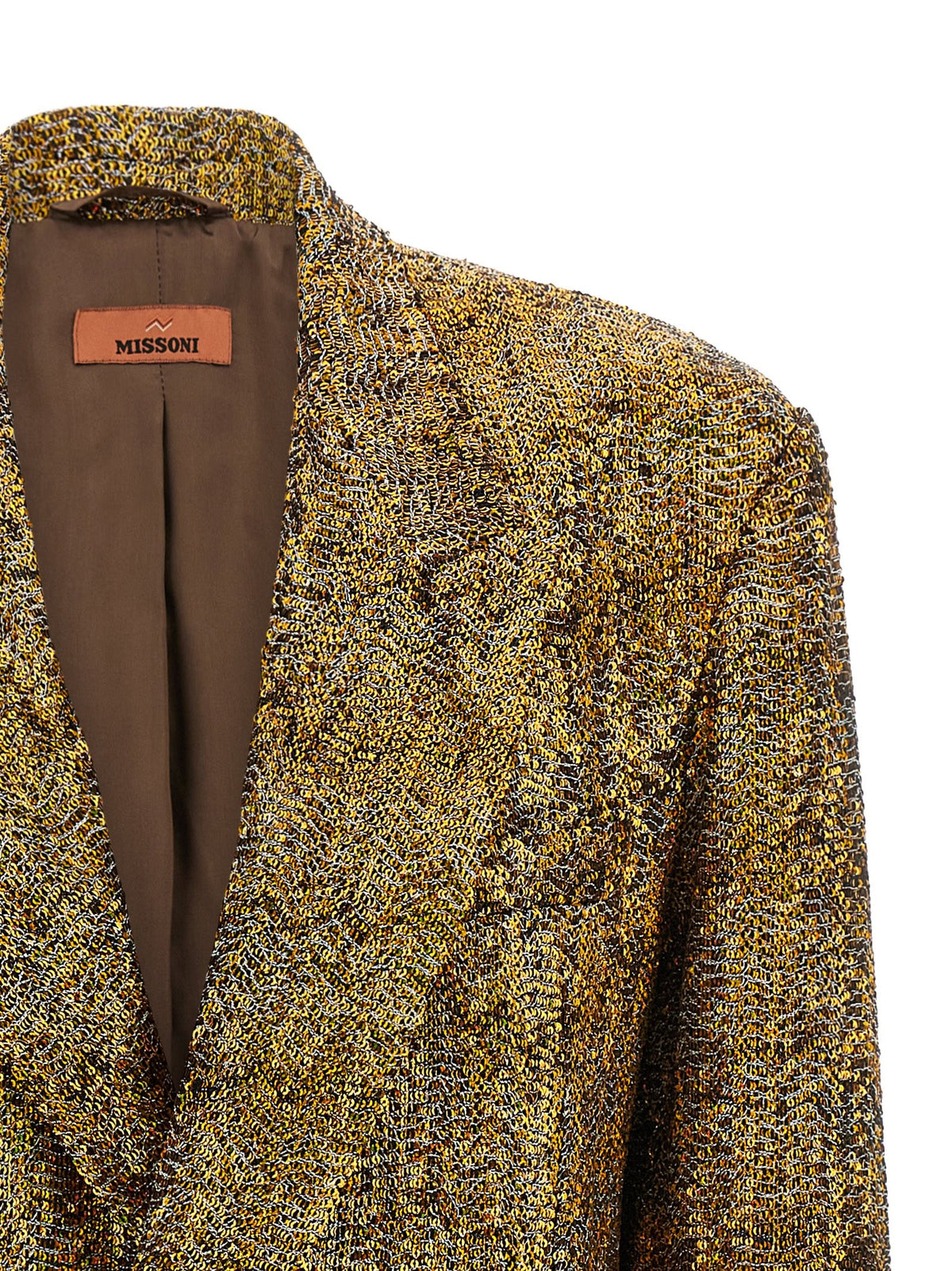 Missoni Sequin Blazer Gold, view 3