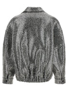 Pinko Sequin Caban Silver, view 2