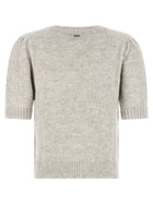 TWINSET Sequin Diamond Sweater Grey