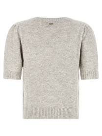 TWINSET Sequin Diamond Sweater Grey
