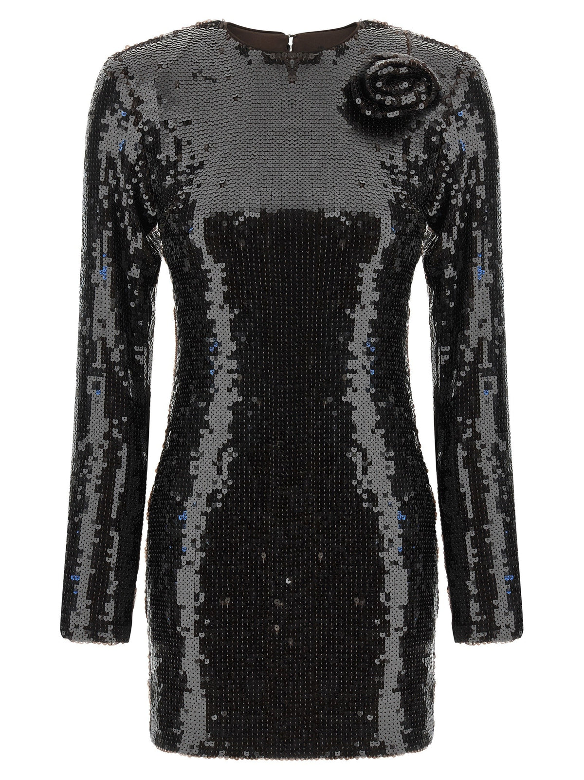 ROTATE Birger Christensen Sequin Dress Brown