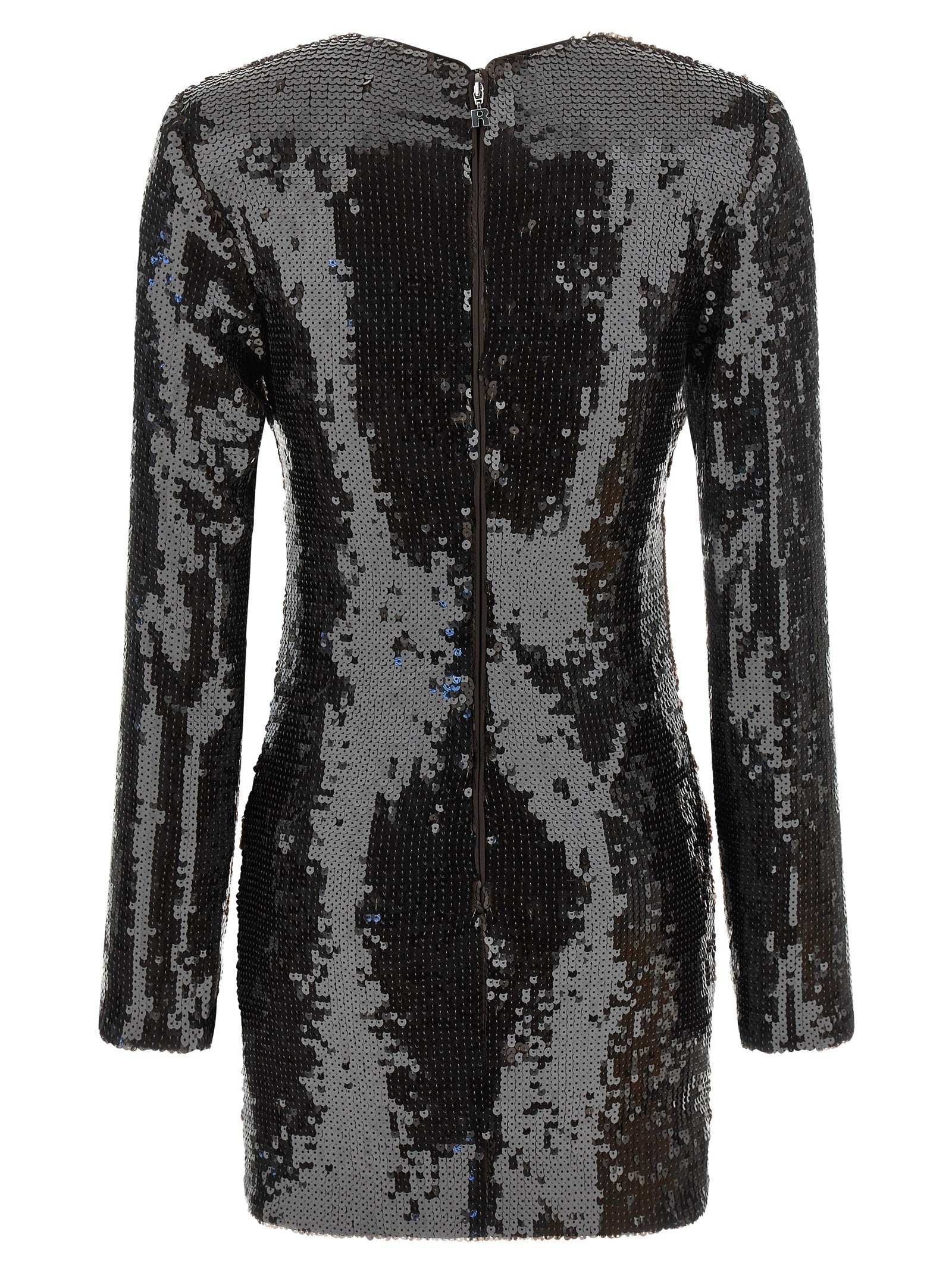 ROTATE Birger Christensen Sequin Dress Brown