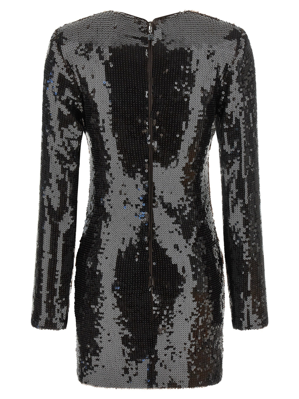ROTATE Birger Christensen Sequin Dress Brown, view 2