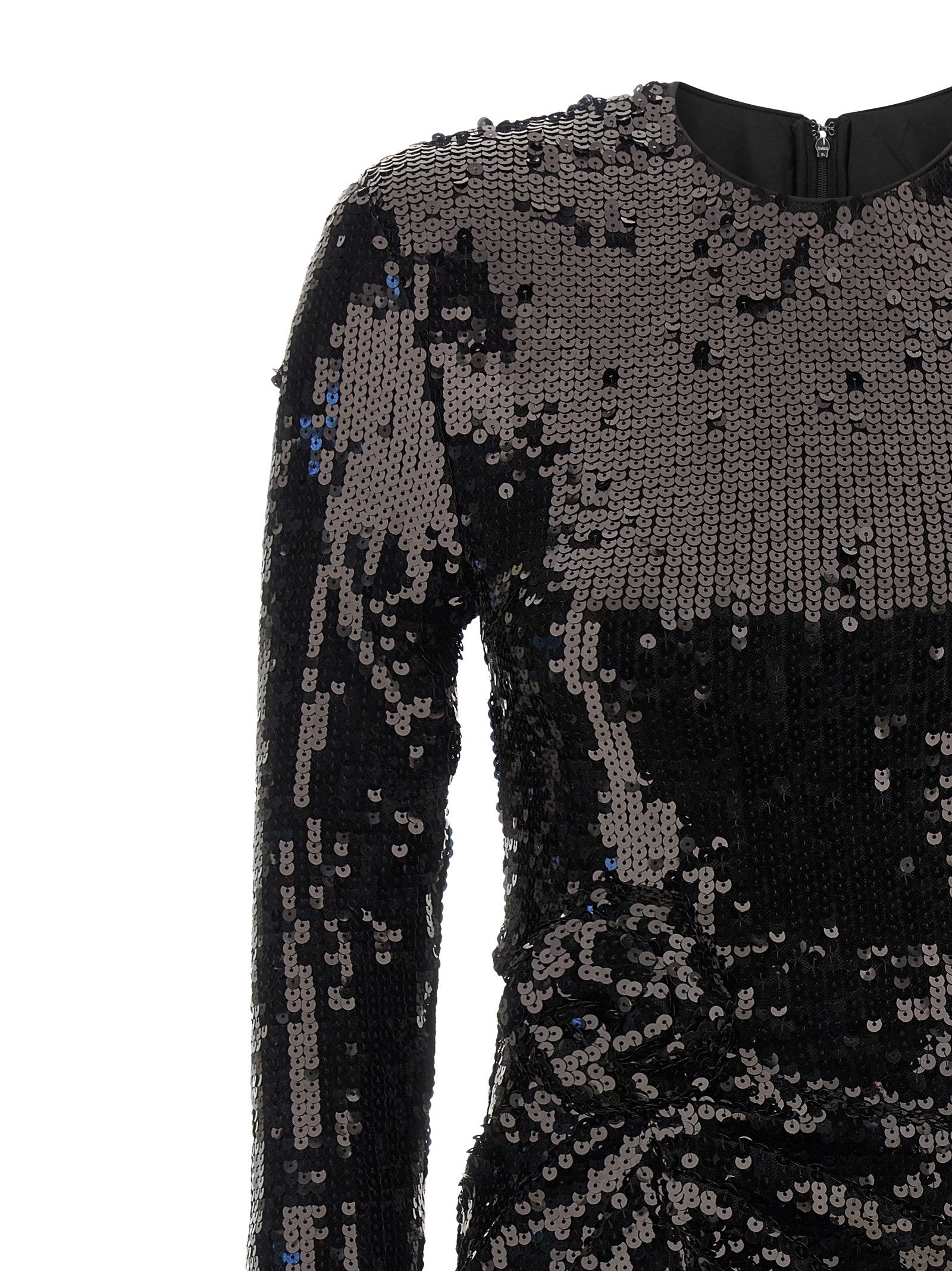 ROTATE Birger Christensen Sequin Dress Black