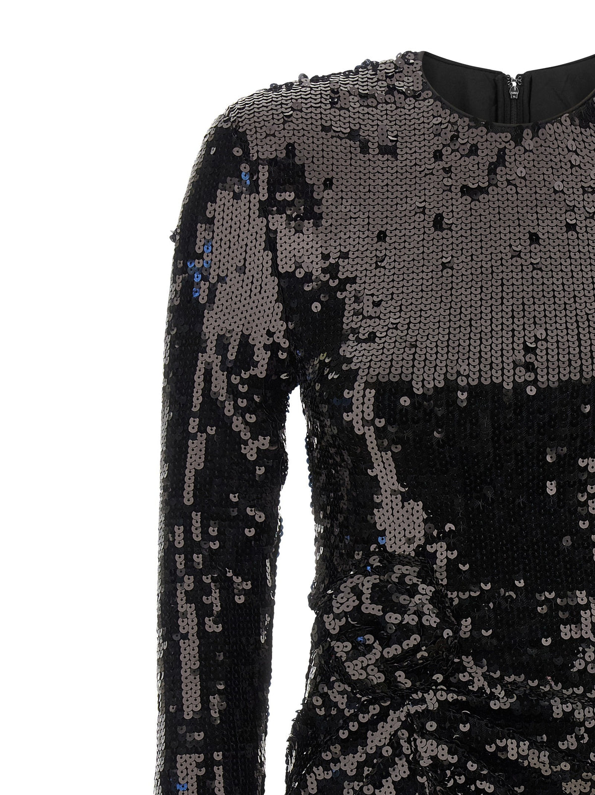 ROTATE Birger Christensen Sequin Dress Black, view 3