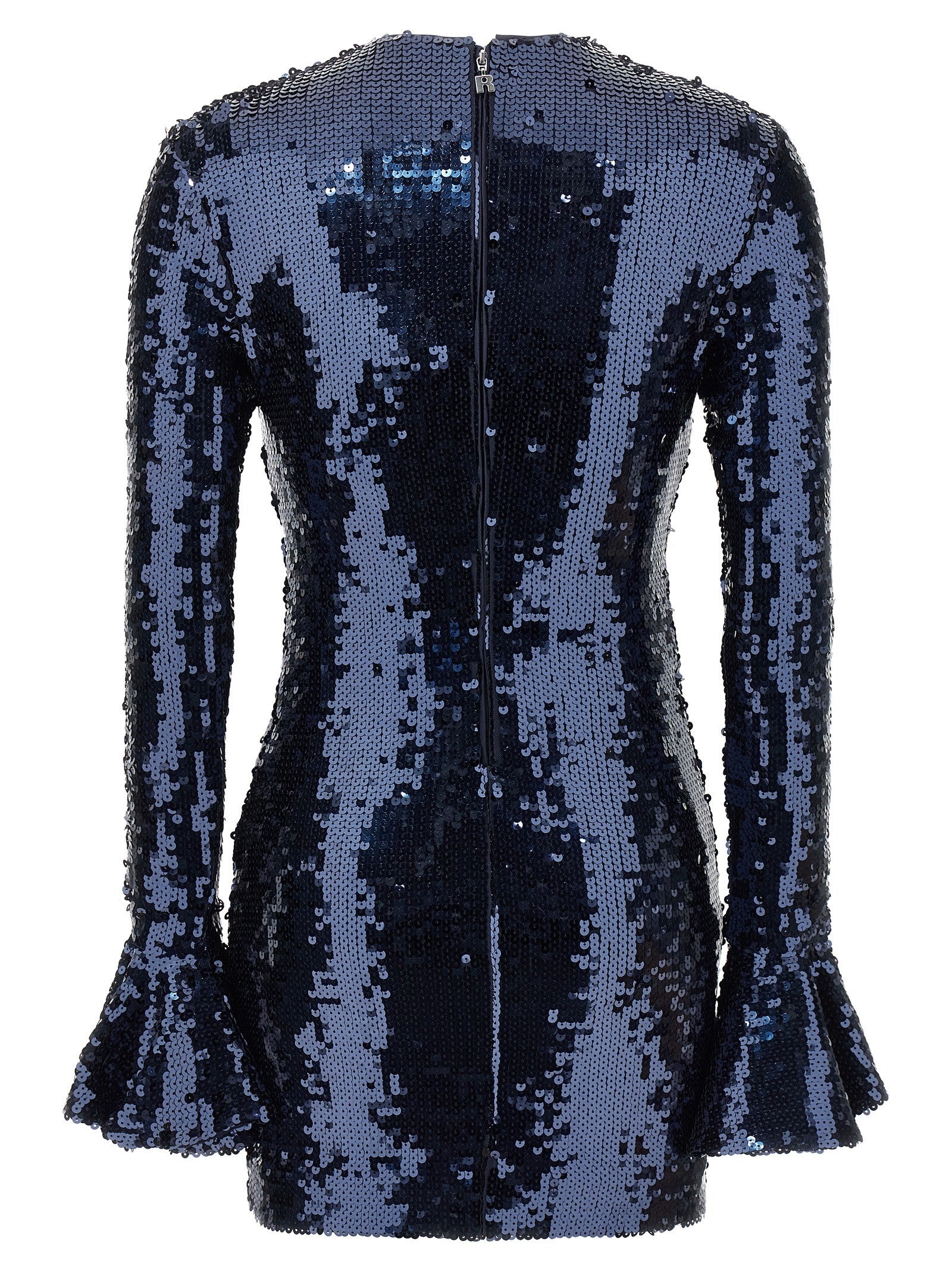 ROTATE Birger Christensen Sequin Dress Blue