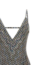 Missoni Sequin Dress Gold