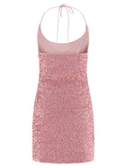 Balmain Sequin Dress Blue