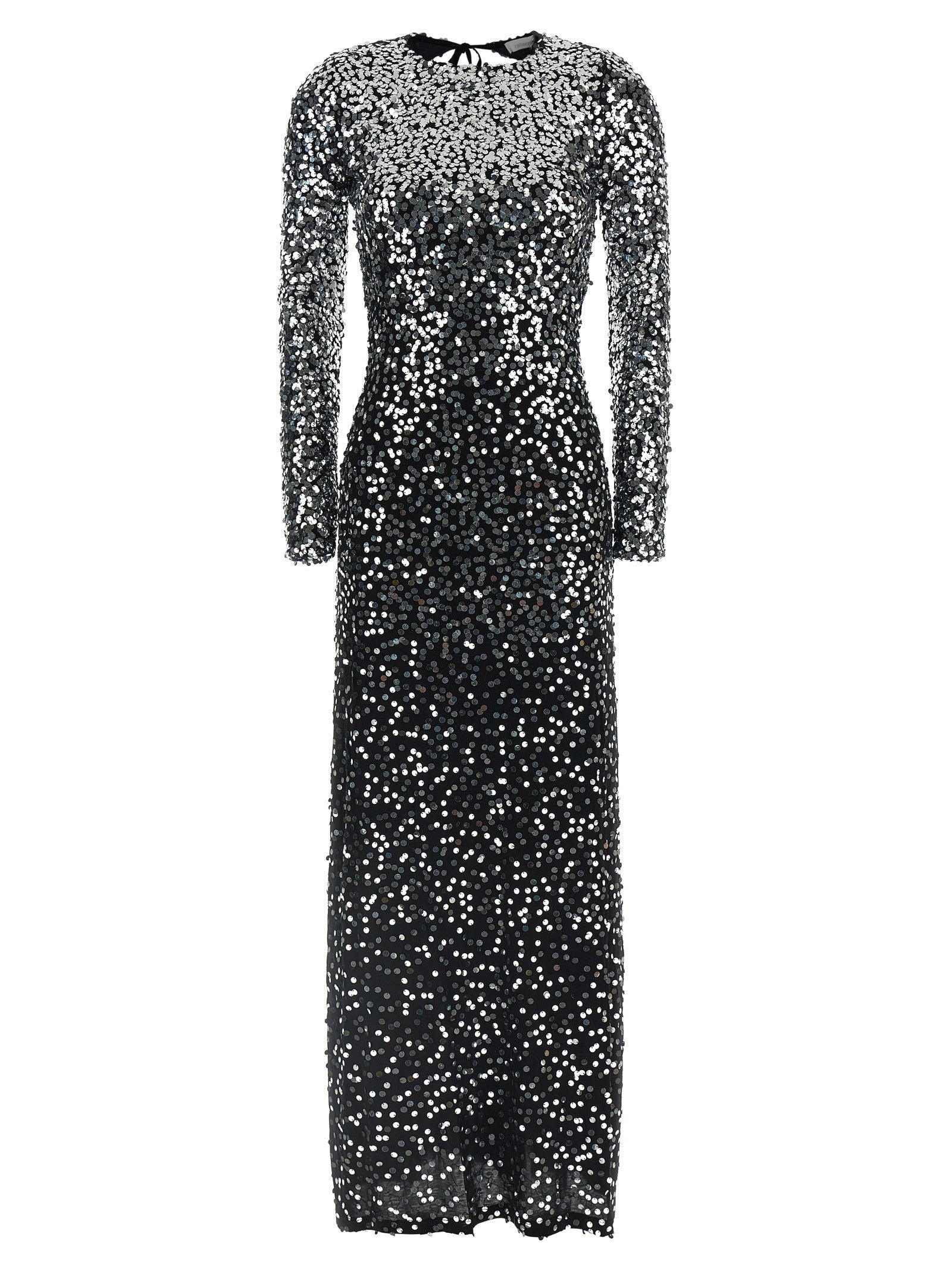 Rabanne Sequin Dress Black