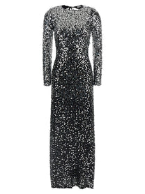 Rabanne Sequin Dress Black