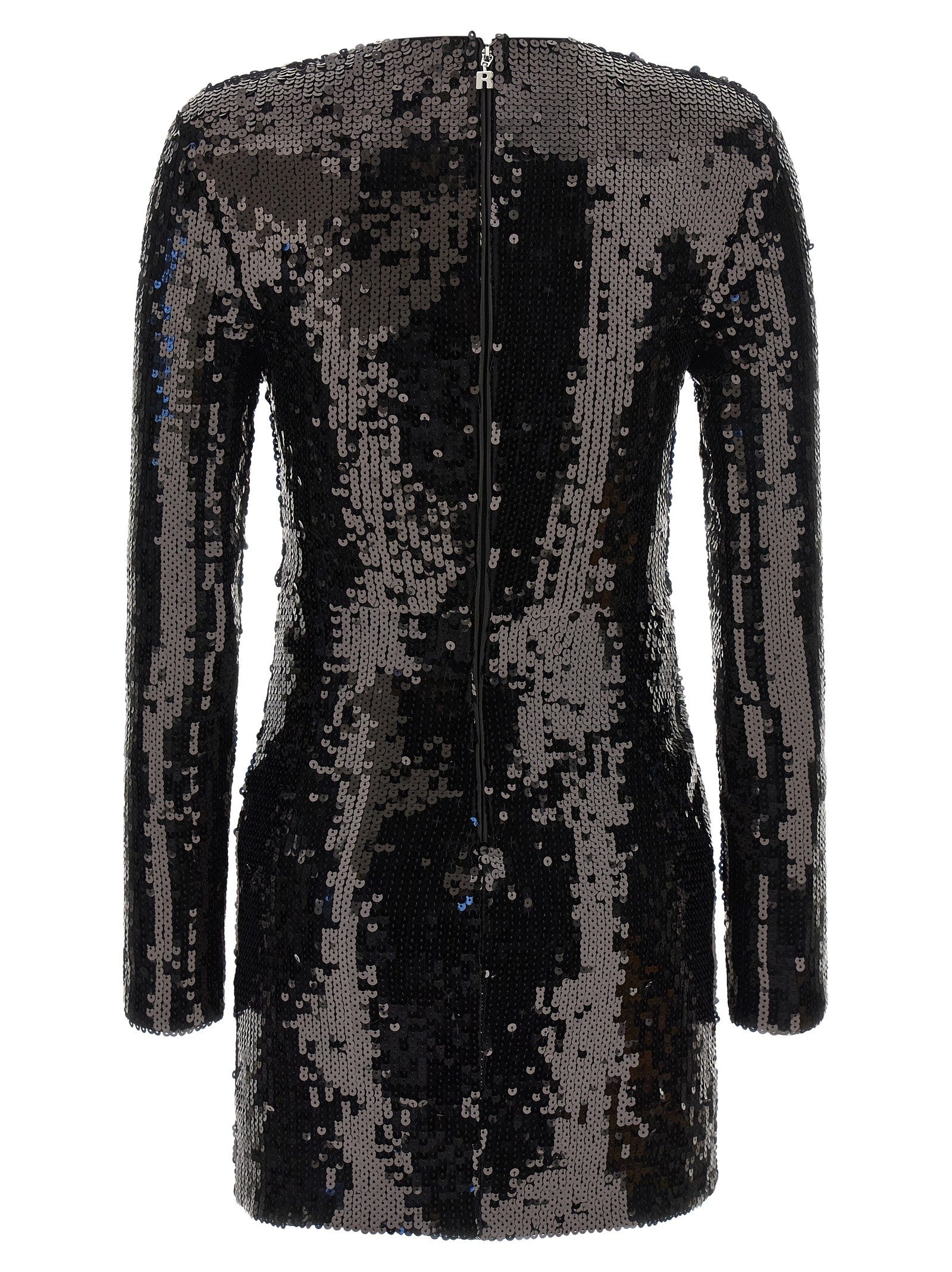 ROTATE Birger Christensen Sequin Dress Black