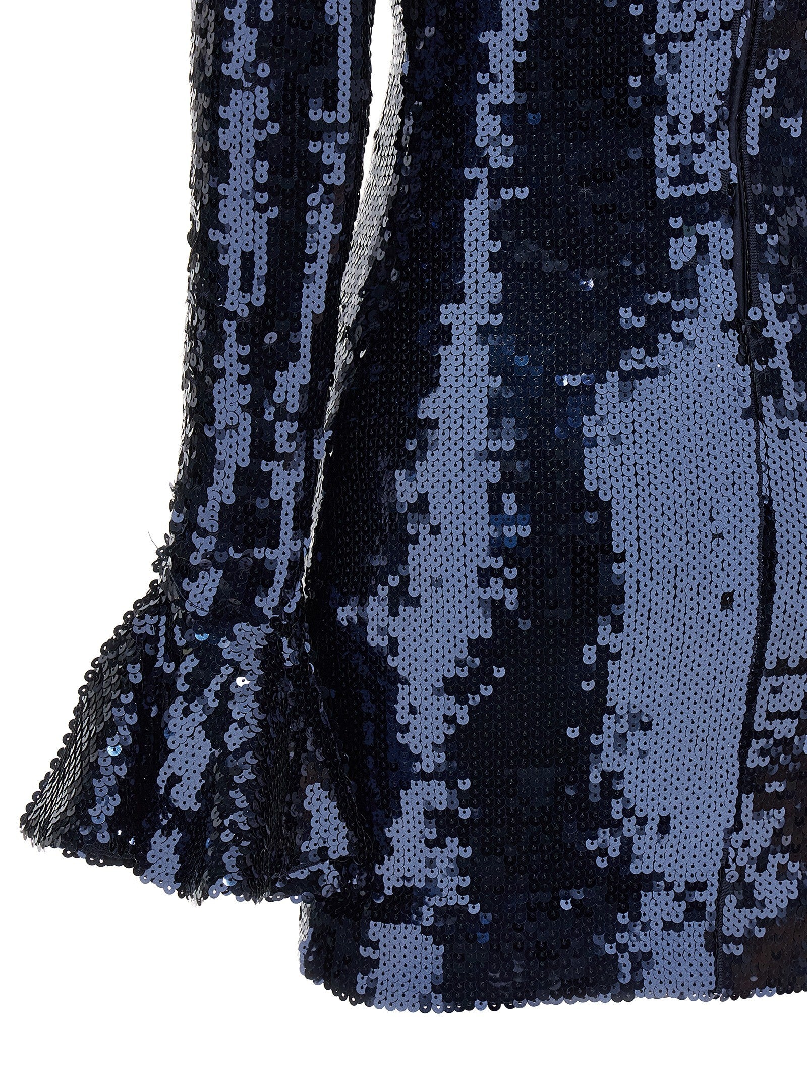 ROTATE Birger Christensen Sequin Dress Blue