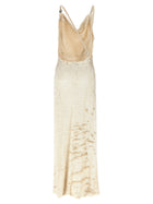 Coperni Sequin Dress Beige, view 2