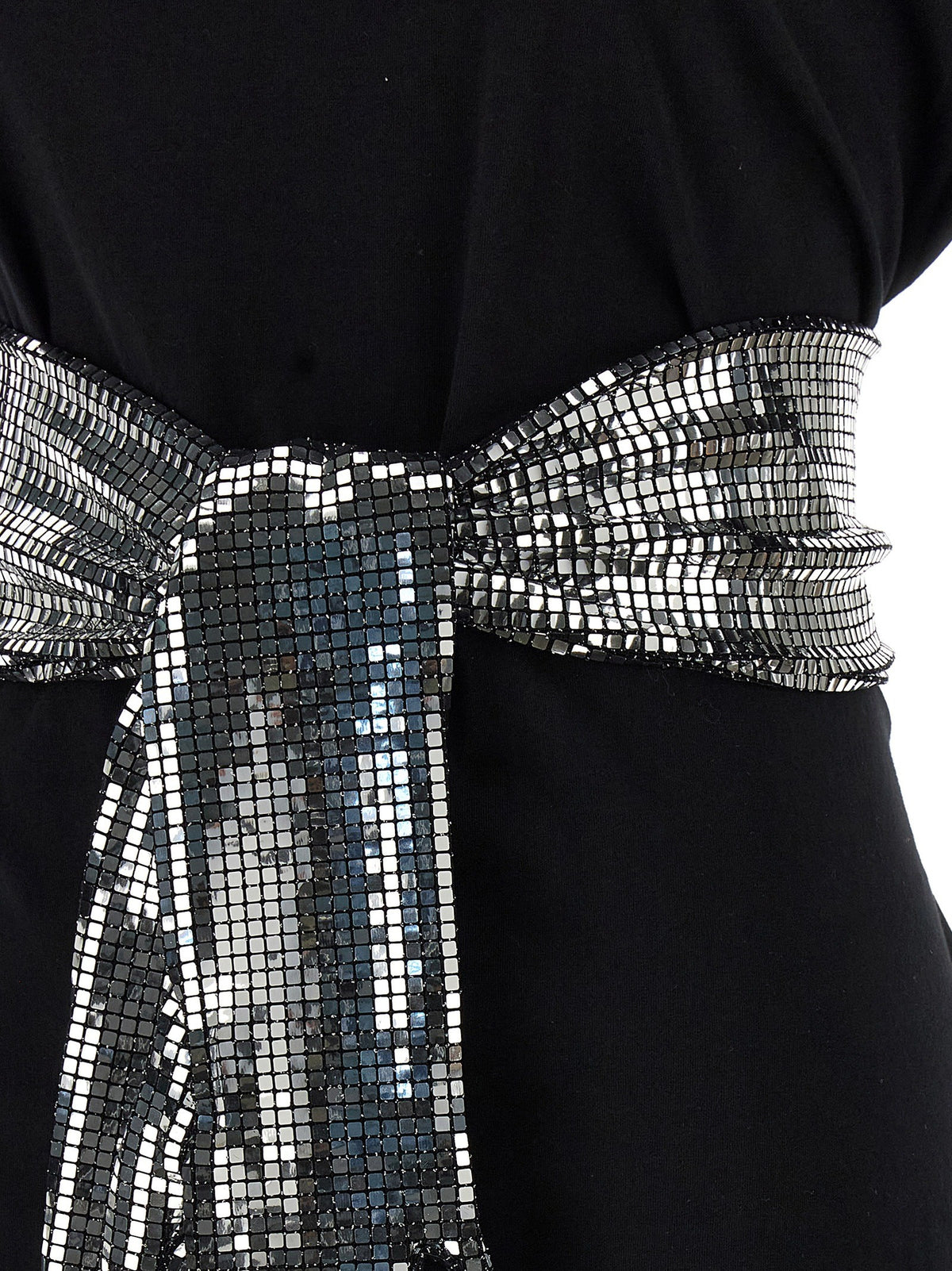 MM6 Maison Margiela Sequin Gloves Shirt Black
