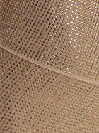 ANDREĀDAMO Sequin One Shoulder Dress Beige, view 4