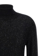 Fabiana Filippi Sequin Sweater Black, view 3
