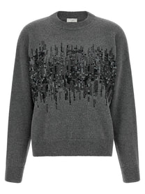 Peserico Sequin Sweater Grey