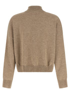 Brunello Cucinelli Sequin Sweater Beige, view 2