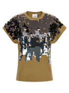 Nude Lucy Sequin Shirt Brown