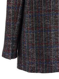 Missoni Sequin Tartan Blazer Gold