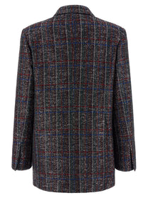 Missoni Sequin Tartan Blazer Gold