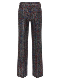 Missoni Sequin Tartan Pants Gold