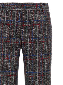 Missoni Sequin Tartan Pants Gold