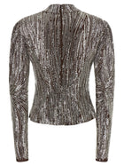 Rabanne Sequin Top Brown, view 2