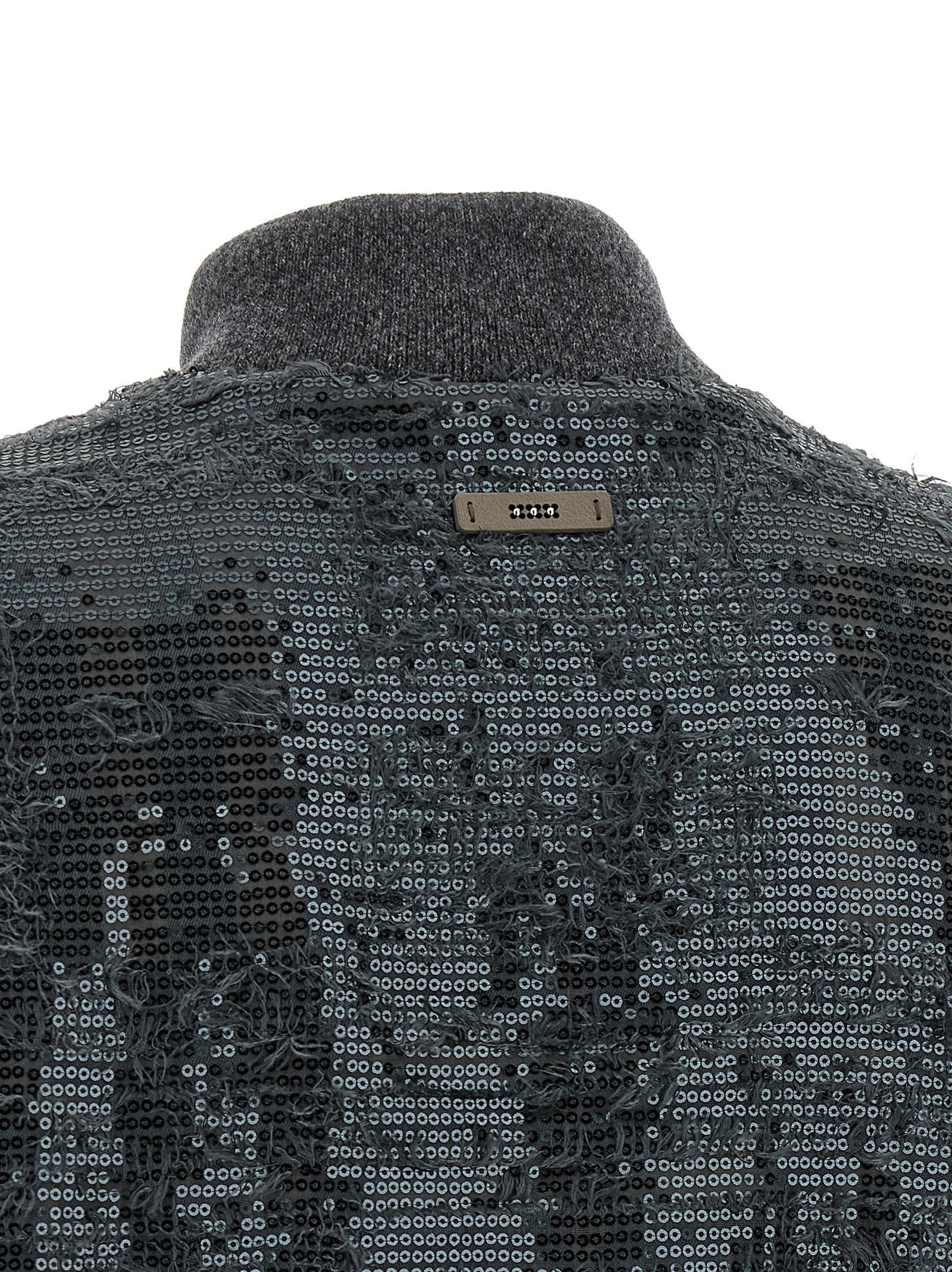 Peserico Sequin Vest Grey