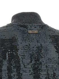 Peserico Sequin Vest Grey