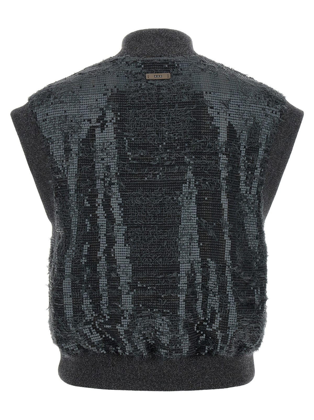 Peserico Sequin Vest Grey
