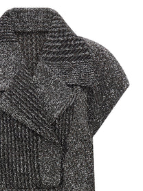 Missoni Sequin Zigzag Dress Grey
