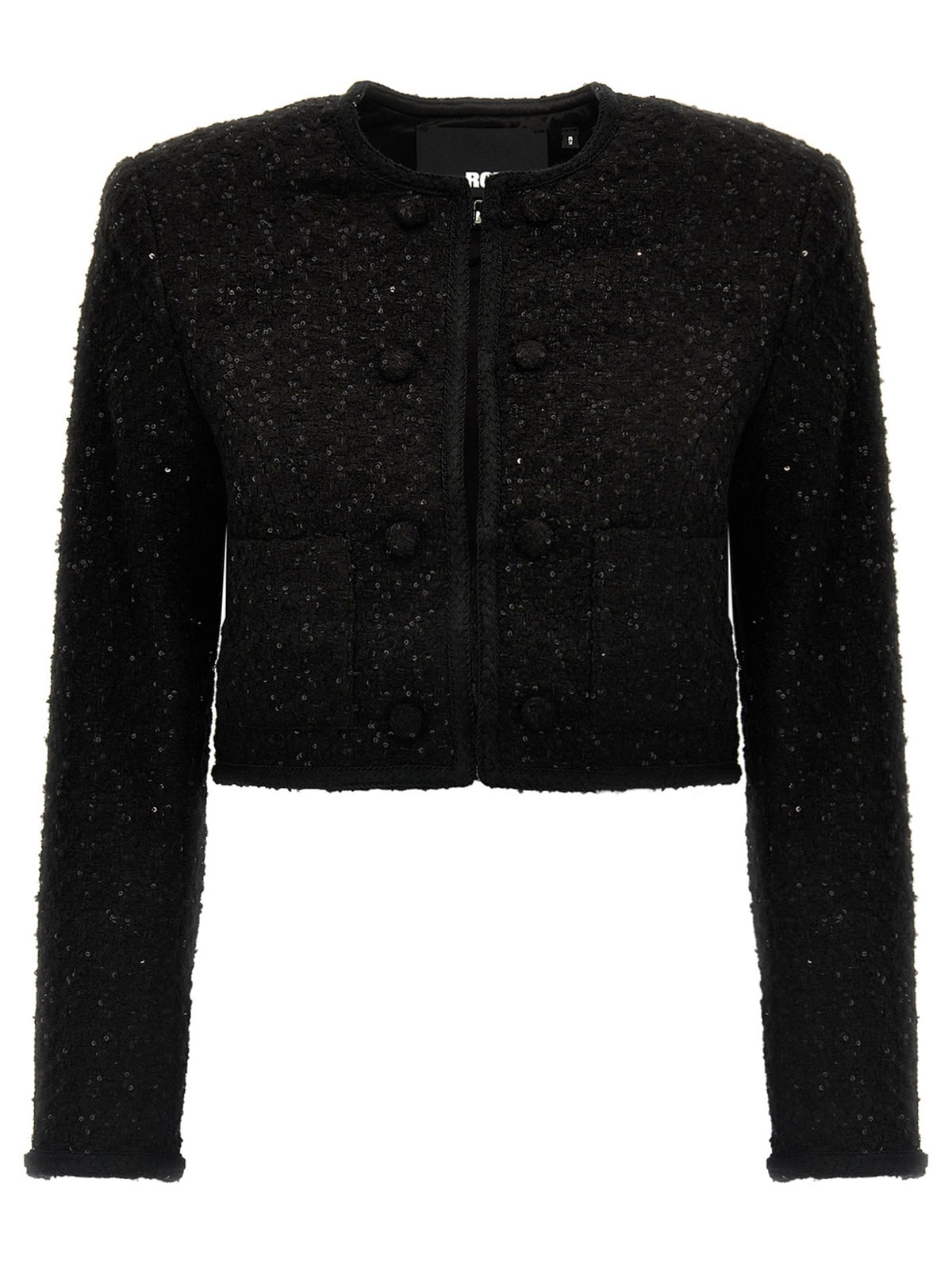 ROTATE Birger Christensen Sequined Blazer Black