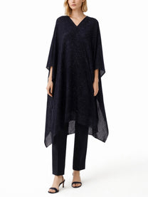 Fabiana Filippi Women's Sequined Cape Blue