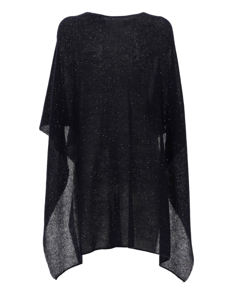 Fabiana Filippi Women's Sequined Cape Blue