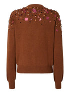 Fendi Women's Sequined Cardigan Brown