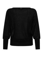 Herno Women's Sequined Shirt Black, view 3