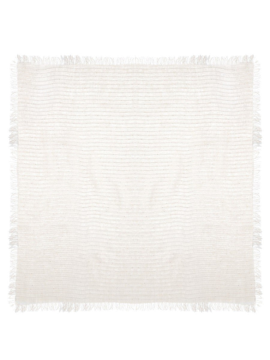 Fabiana Filippi Women's Sequined Stole White