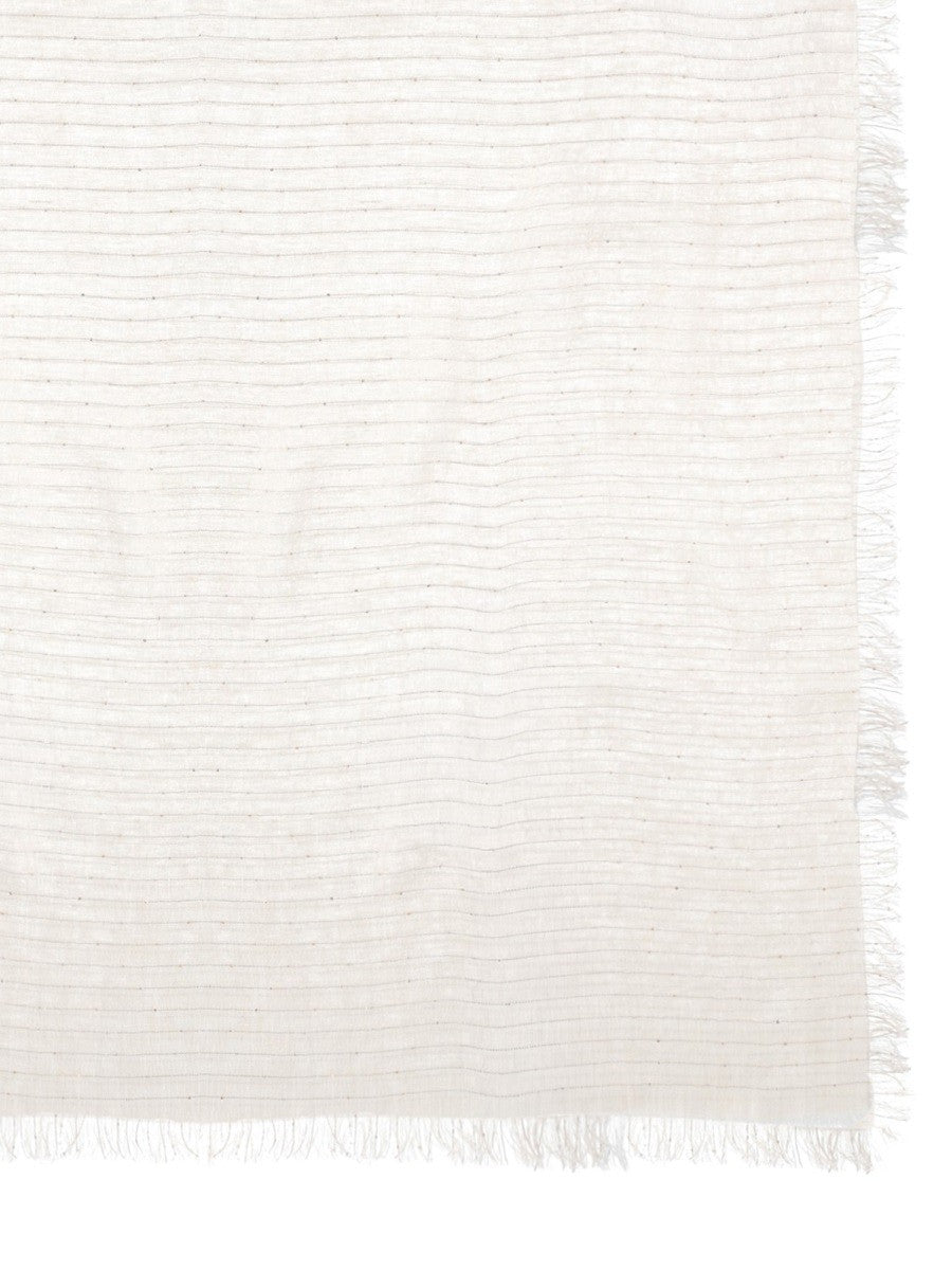 Fabiana Filippi Women's Sequined Stole White