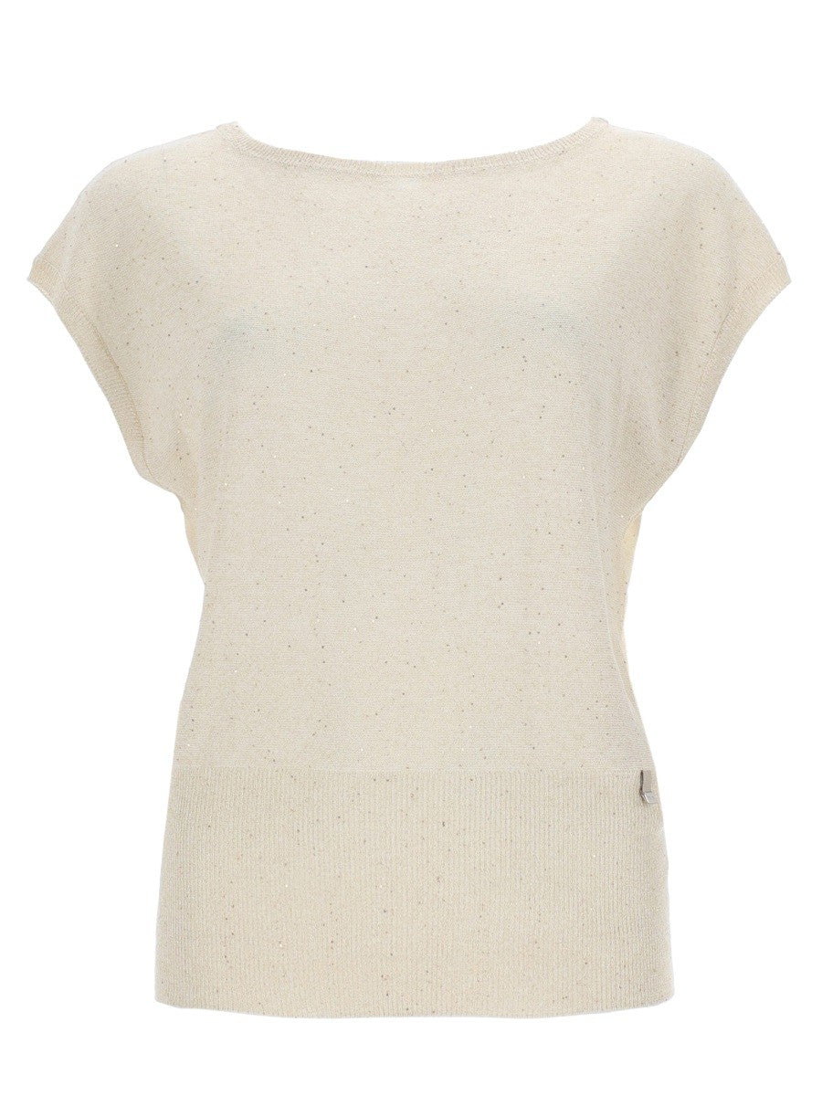 Herno Women's Sequined Shirt Pink Herno