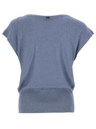 Herno Women's Sequined Shirt Blue, view 2