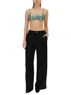 Moschino Jeans Women's Sequined Top Blue, view 2